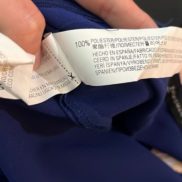 Zara Woman Princess Seams Sleeveless V Back Mini Dress Size Medium NWT - Picture 11 of 11